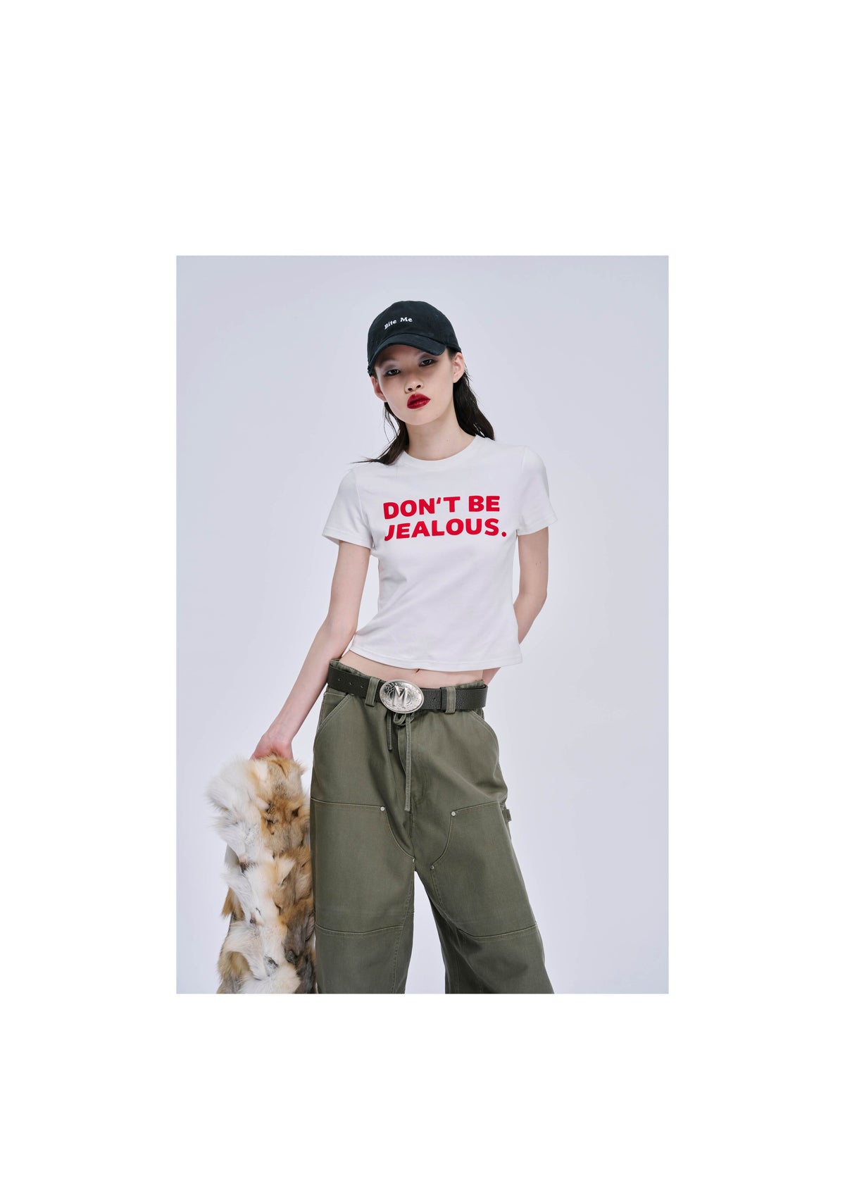 Jealous Slim-fit Short-sleeved T-shirt | Markgong